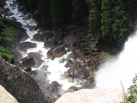 120- rapids below vernal falls