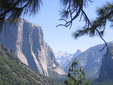 87- half dome in the distance