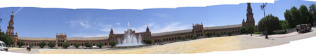 Seville-28 Plaza de Espana Panoramic